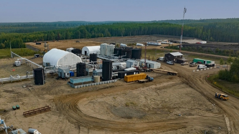 Oil sands processing facility with modular SAGD infrastructure
